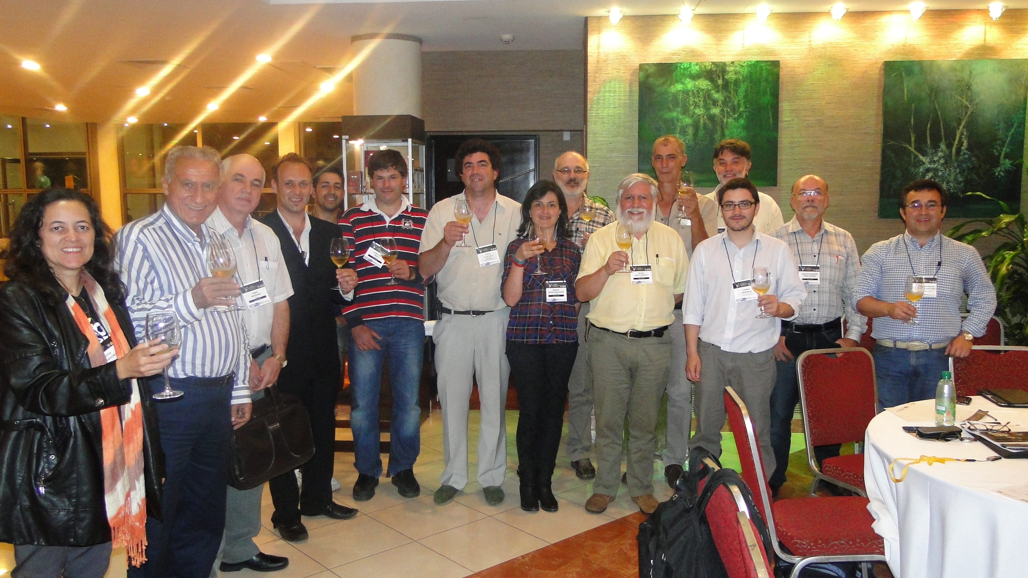 FILAPI representatives celebrate the partnership and union agreements in Latin American Ibero beekeeping.