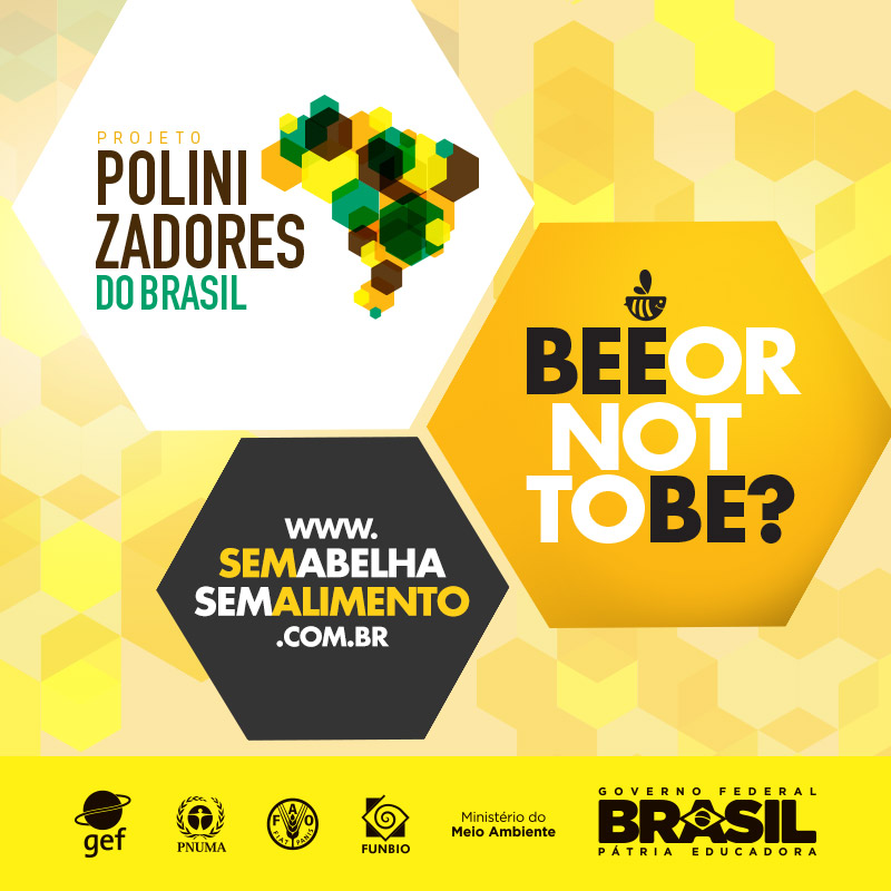 Polinizador Asociación Brasil y abeja o no ser